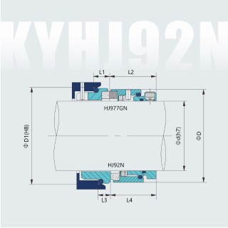 KY HJ92N / HJ977GN Disegno